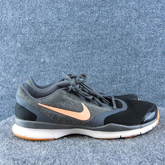 Nike‎ Training Women Sneaker Shoes Black Synthetic Lace Up Size 8.5 Medium - Picture 4 of 10